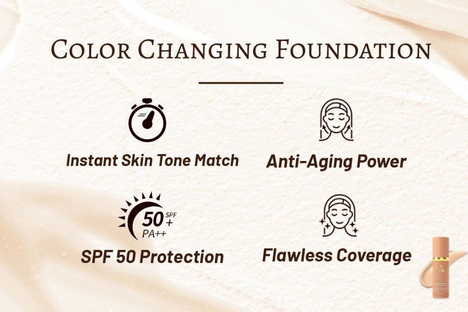 4 In 1 Color Changing Foundation