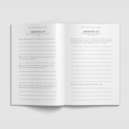 Mom's Story Journal