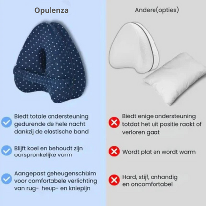 Opulenza Steunkussen - Verlicht Rugpijn, Heuppijn en Ischias